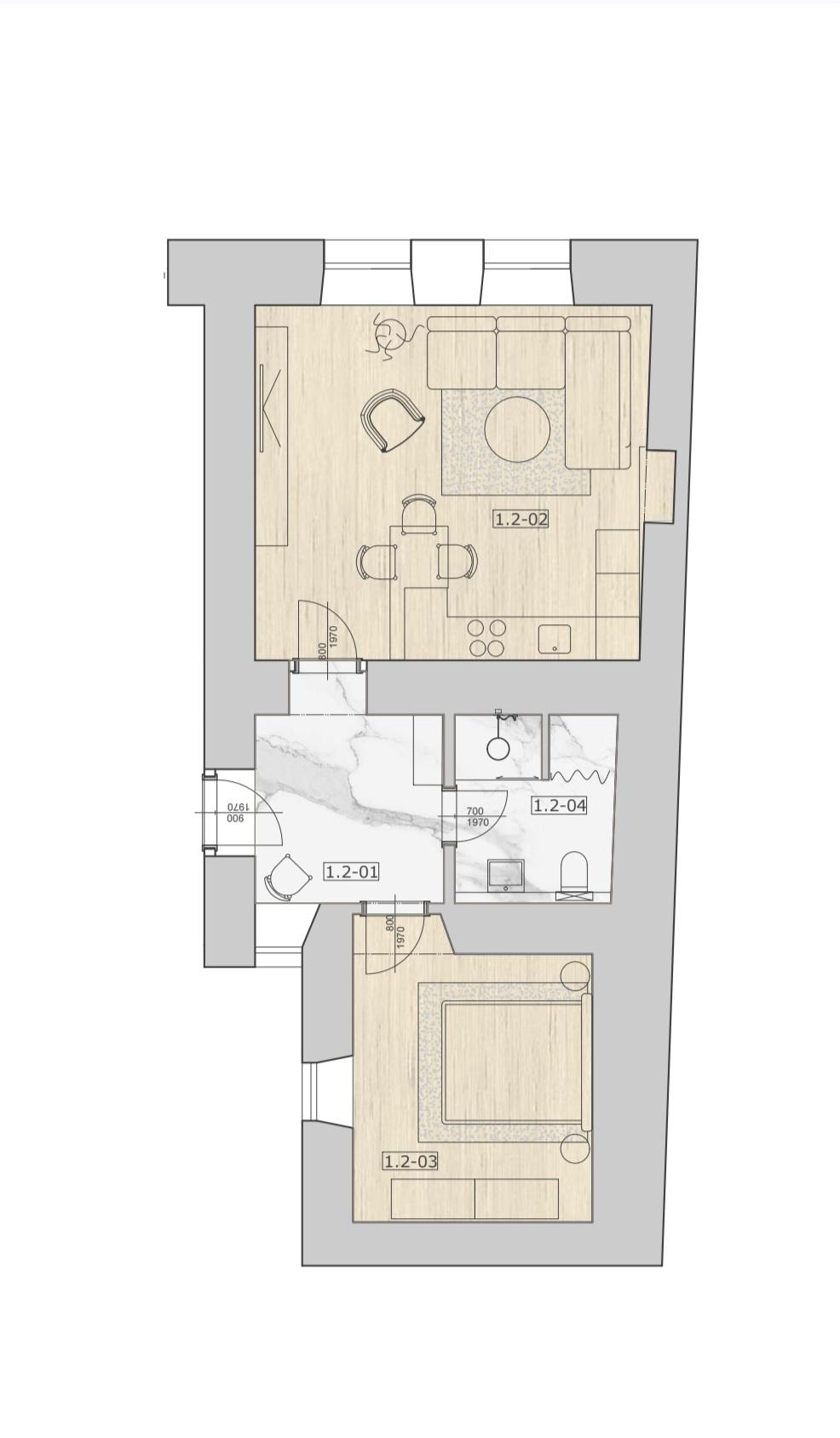 Exkluzívna ponuka. Ponúkam na predaj 2.- izbový s parkovacím miestom v Matejovciach na ul. Smetanovej, okres Poprad