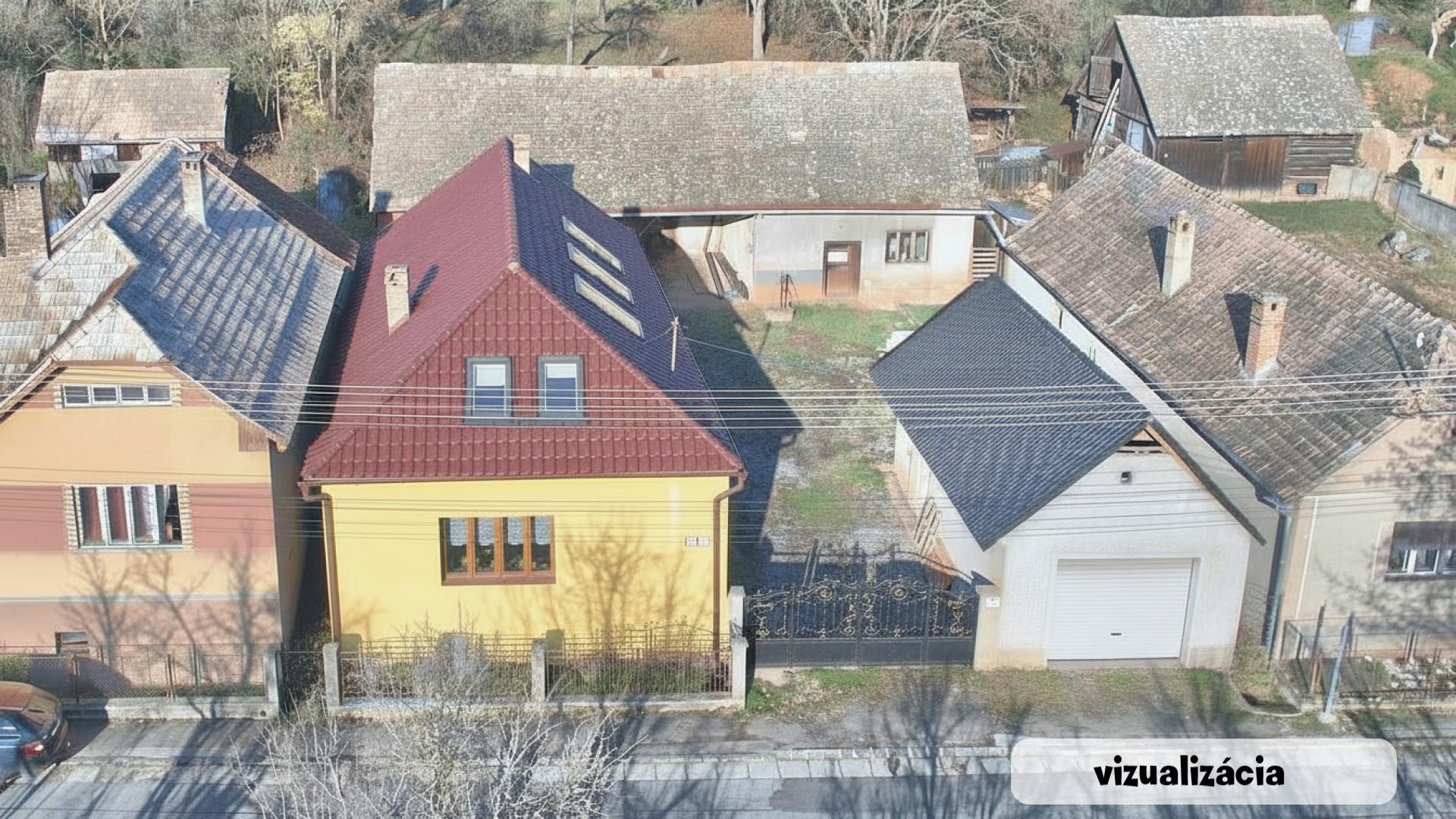 Cinobaňa - starší RD s pozemkom 4539m2