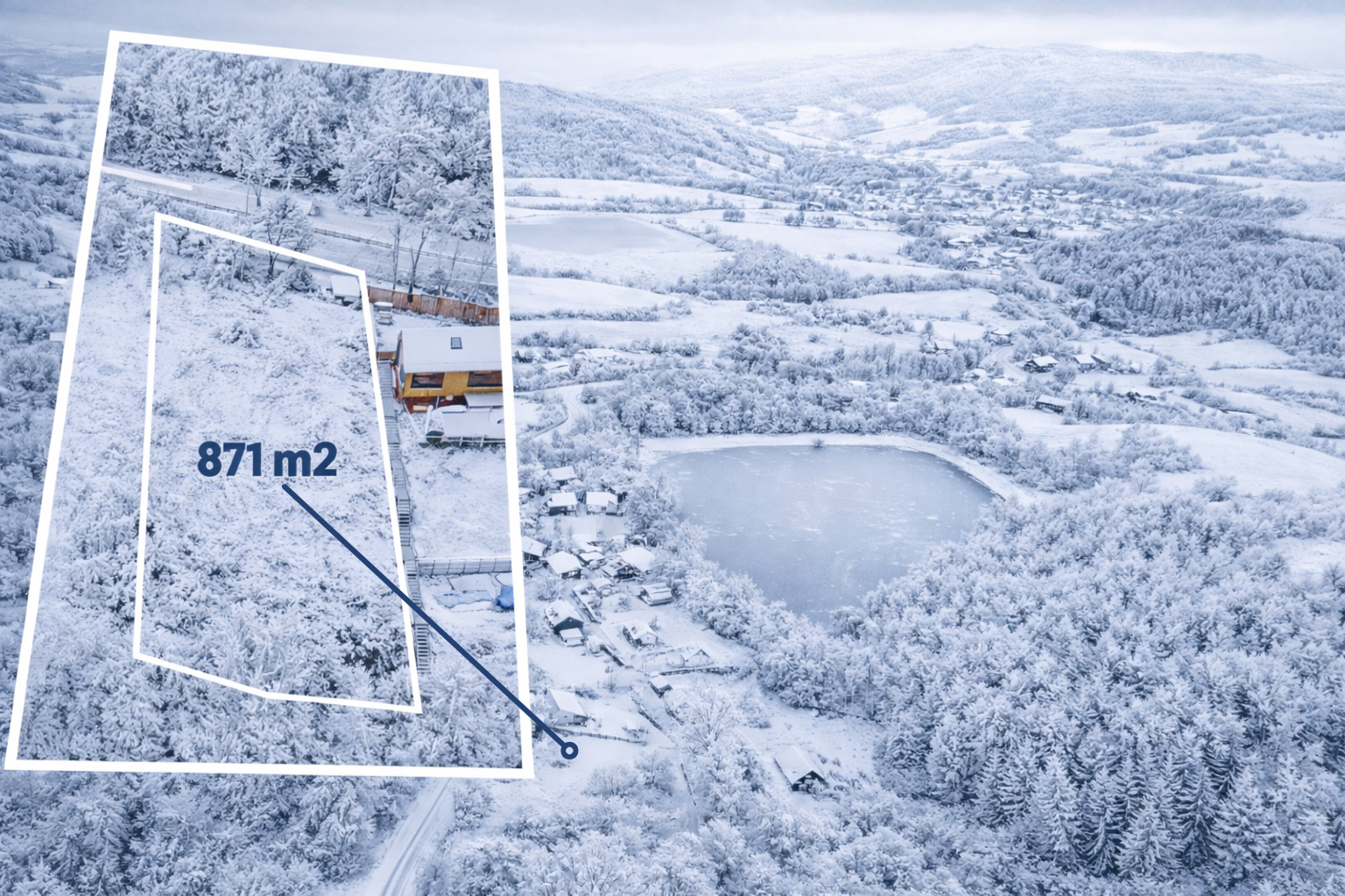 NOVÁ CENA! Exkluzívne na predaj slnečný stavebný pozemok v blízkosti Belianskeho jazera, Banská Štiavnica