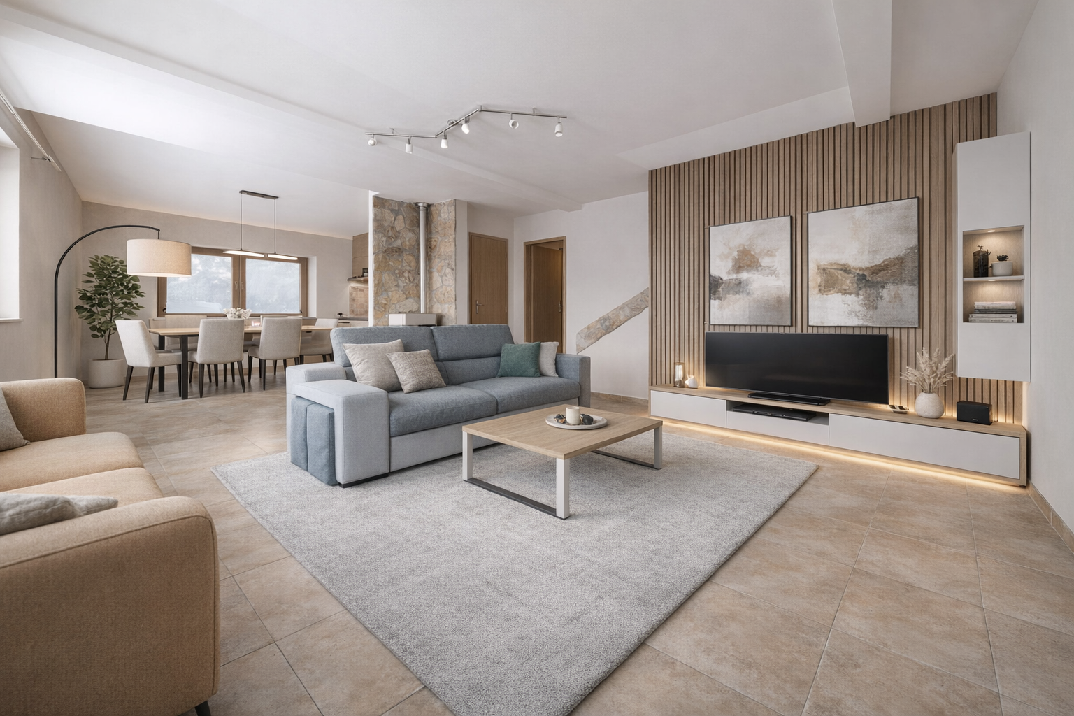 Priestranný 4izb mezonet v Apartmáne Tatran, Donovaly