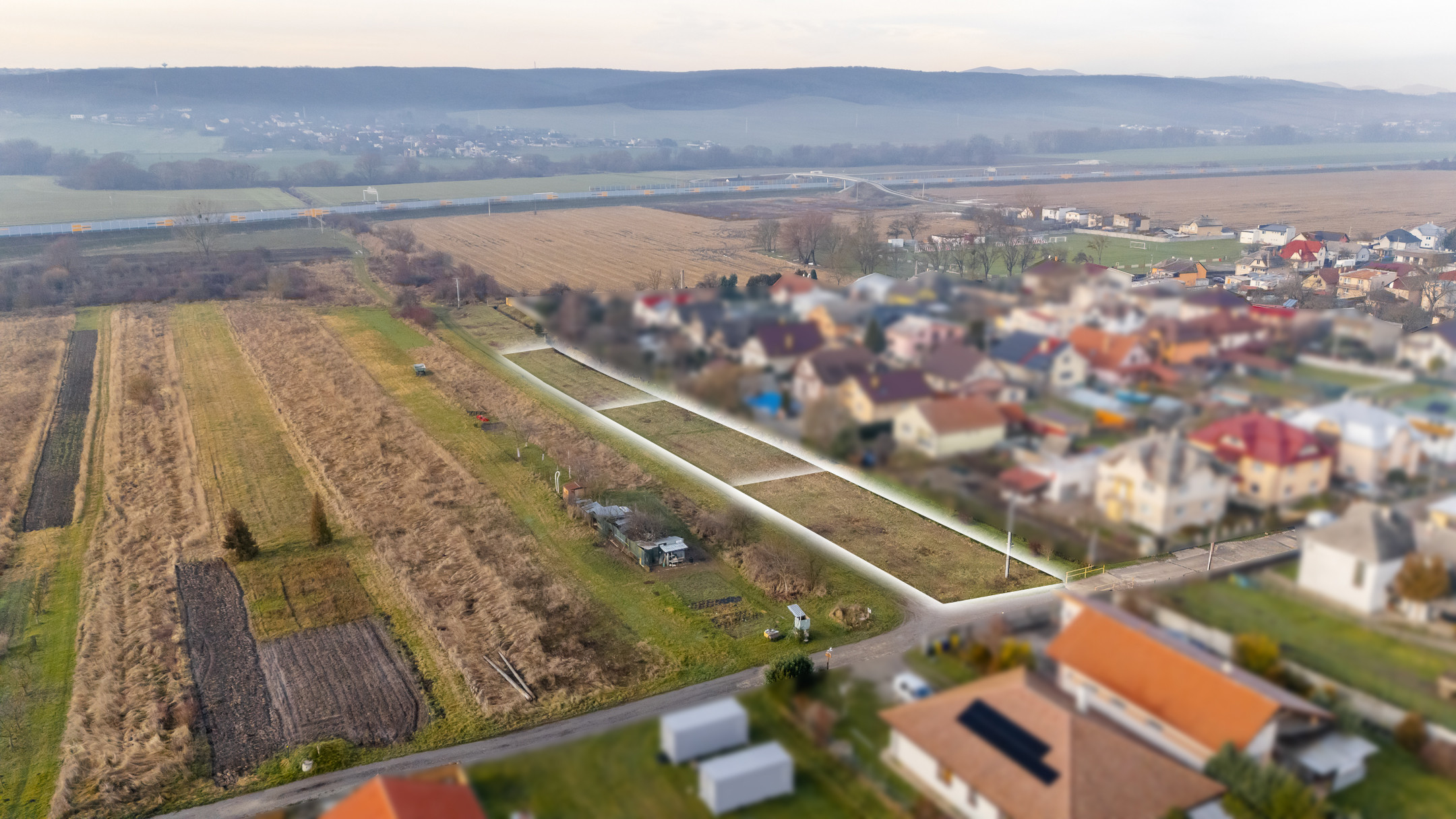 Na predaj stavebné pozemky v obci Rozhanovce, Košice - okolie.