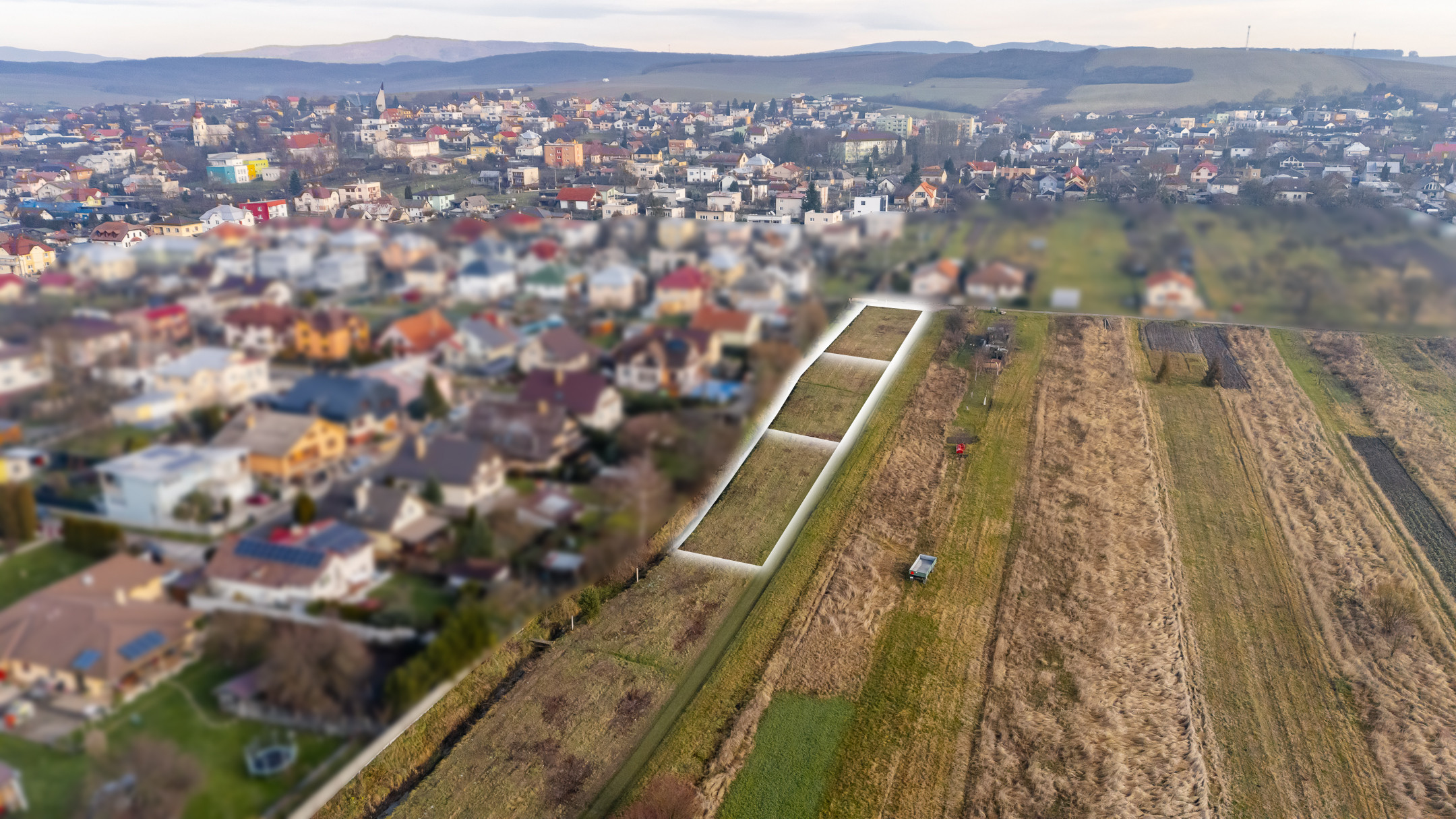 Na predaj stavebné pozemky v obci Rozhanovce, Košice - okolie.