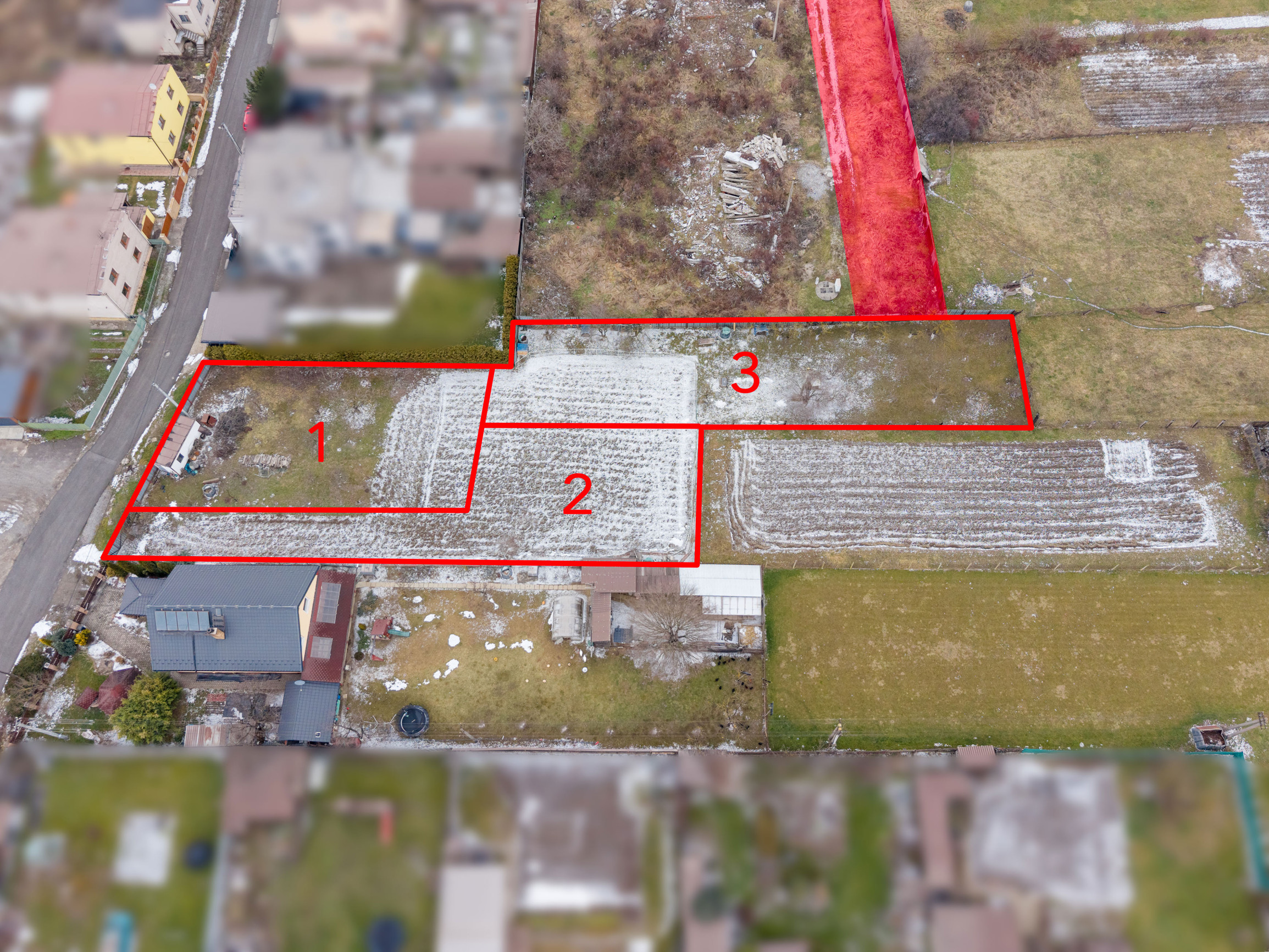 Pozemok s ovocnými stromami na predaj • 670m2