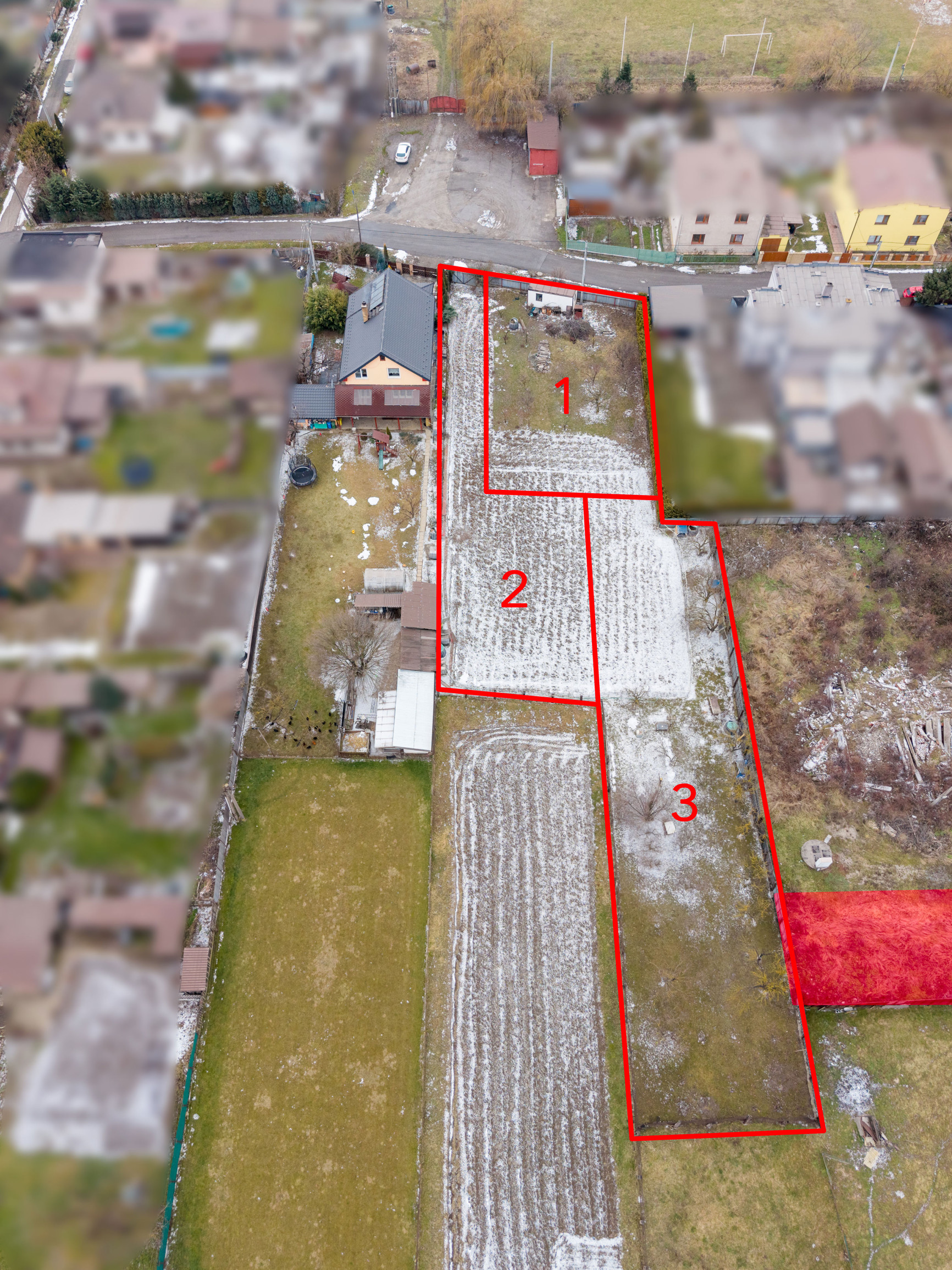 Pozemok s ovocnými stromami na predaj • 670m2