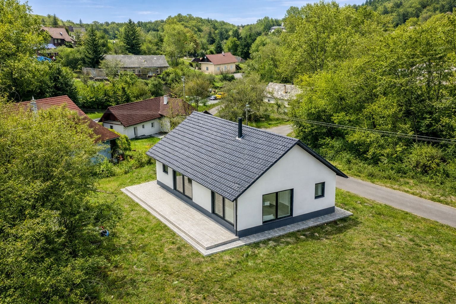 EXKLUZÍVNE NA PREDAJ: Rozostavaný rodinný dom v obci Ilija, okres Banská Štiavnica