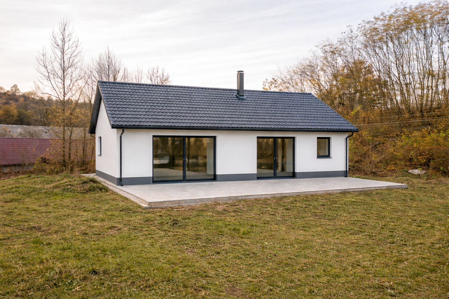 EXKLUZÍVNE NA PREDAJ: Rozostavaný rodinný dom v obci Ilija, okres Banská Štiavnica