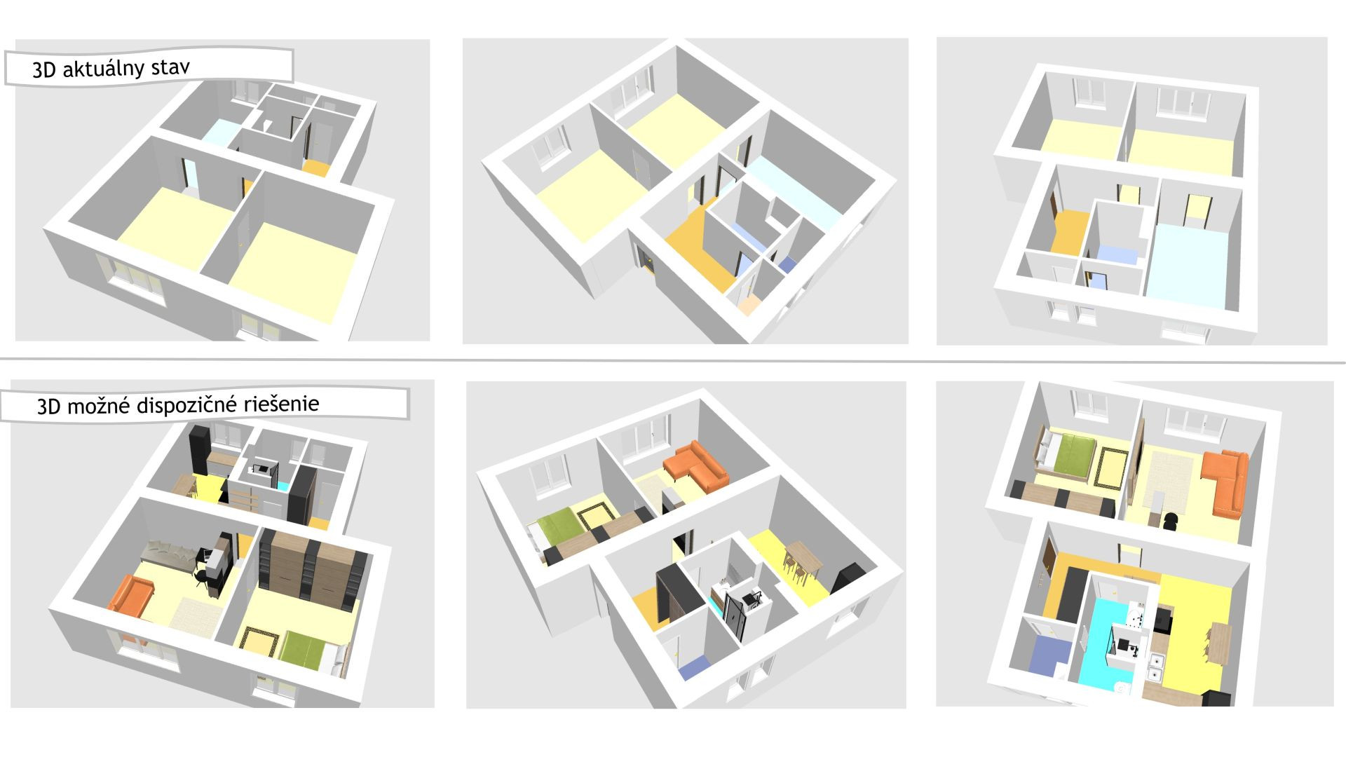 REZERVOVANÉ - 2 izbový byt Krupina, ul. Fr.Kráľa