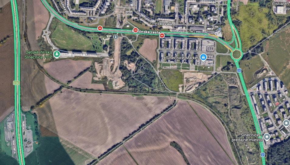 Predaj stavebný pozemok, 104.716 m2, Slnečnice-mesto, Bratislava - Petržalka