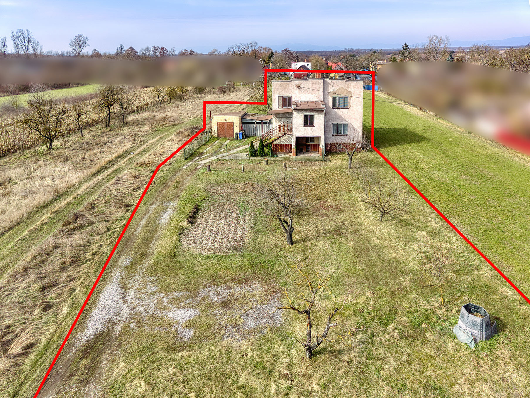 Dvojgeneračný RD  na predaj ● 5 izieb ● okrajová časť obce Veľká Ida