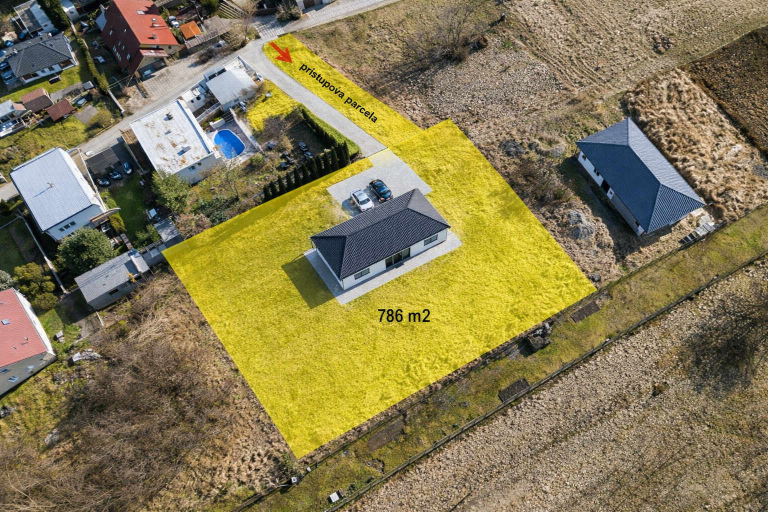 Predaj investičného stavebného pozemku o výmere 786 m² – ulica Do Stávku,  Žilina – Trnové