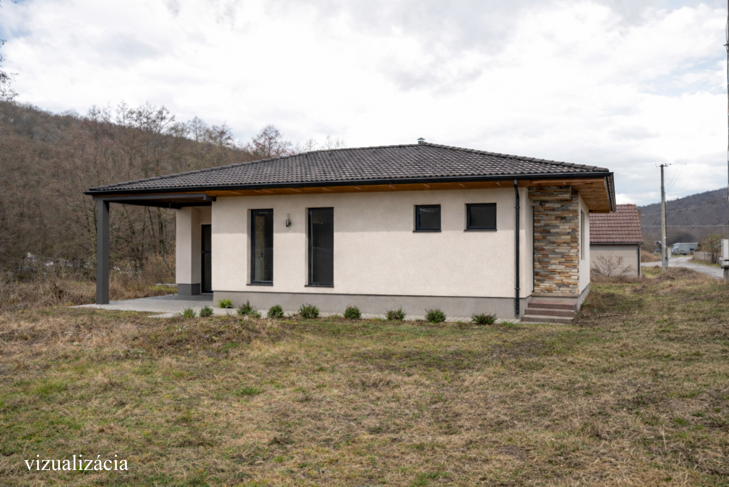 NA PREDAJ – Moderný 4-izbový rodinný dom s veľkou terasou a súkromím | Hontianske Nemce | pozemok 765 m²