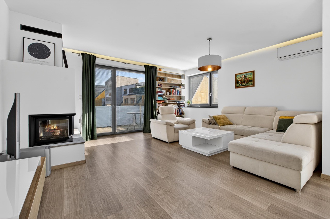 Na prenájom 4-izbový byt v v novostavbe, 129 m2, Kysucká ulica, Bratislava-Staré Mesto