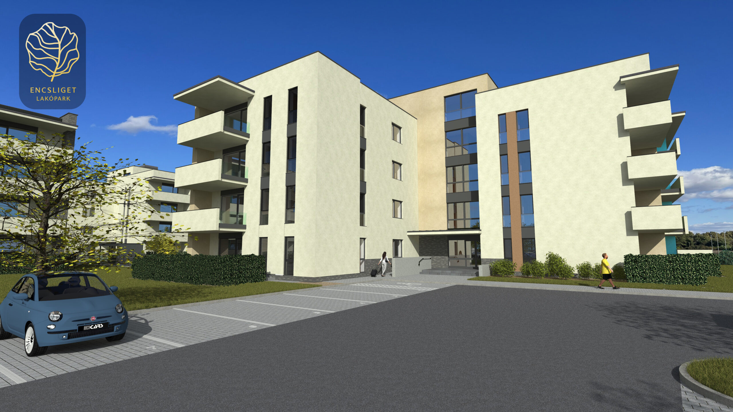 Pozemok so stavebným povolením na výstavbu 144 bytov v meste ENCS - Maďarsko, 30 minút od mesta Košice.