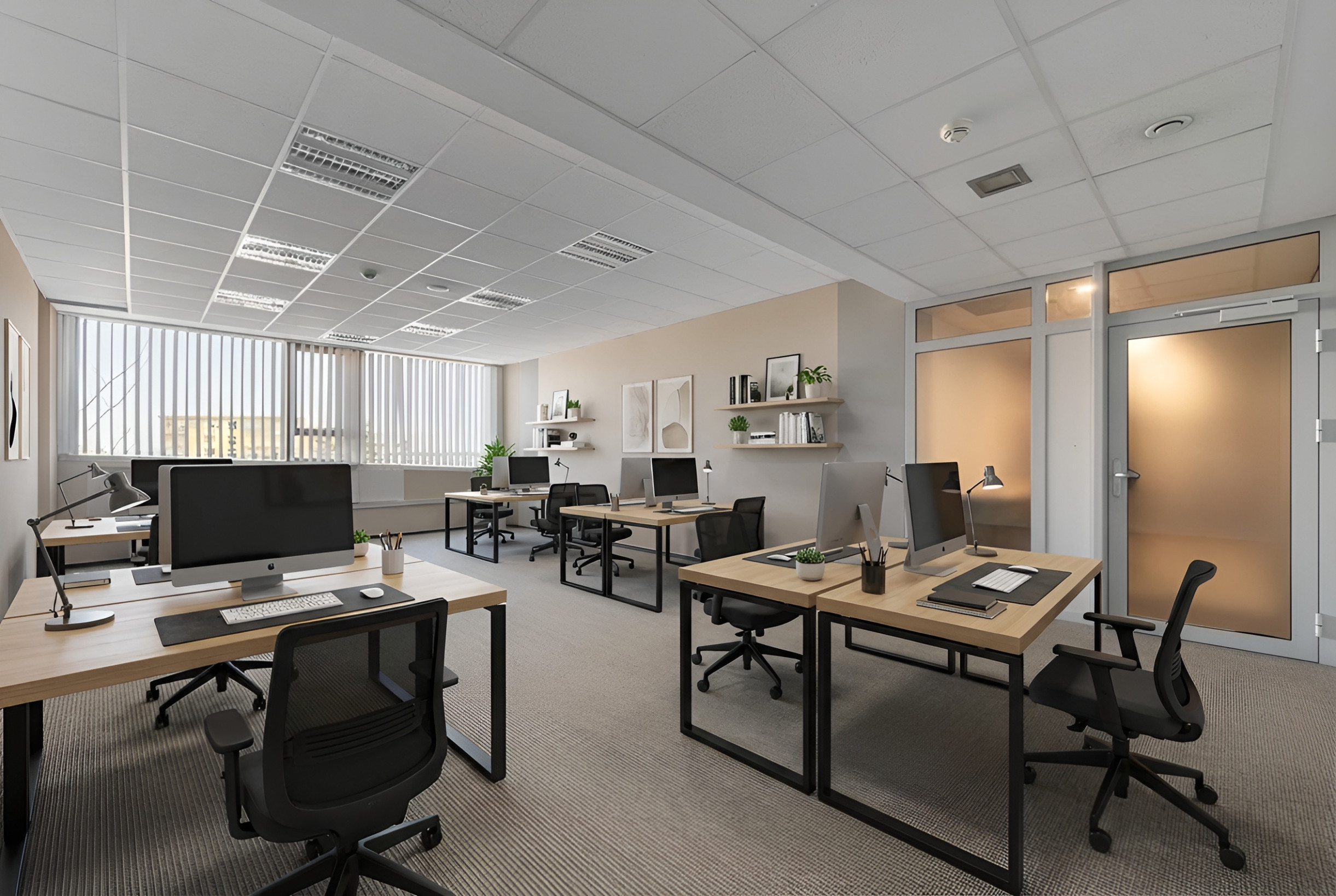 Na prenájom kancelária o výmere 55 m2 v budove Business centrum Moldavská v Košiciach.