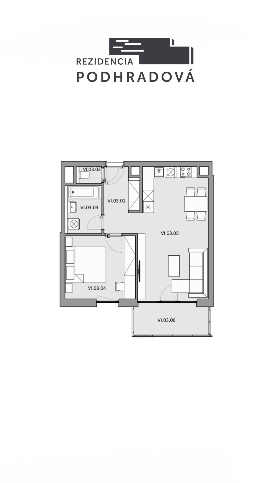Ponúkam Vám 2i byt v novostavbe Podhradová – Košice – Sever