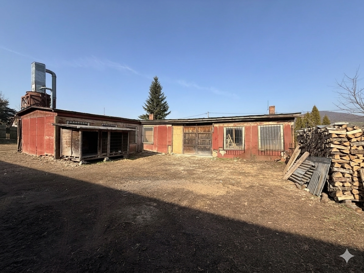 Priemyselný areál s potenciálom v Hanušovciach nad Topľou na predaj