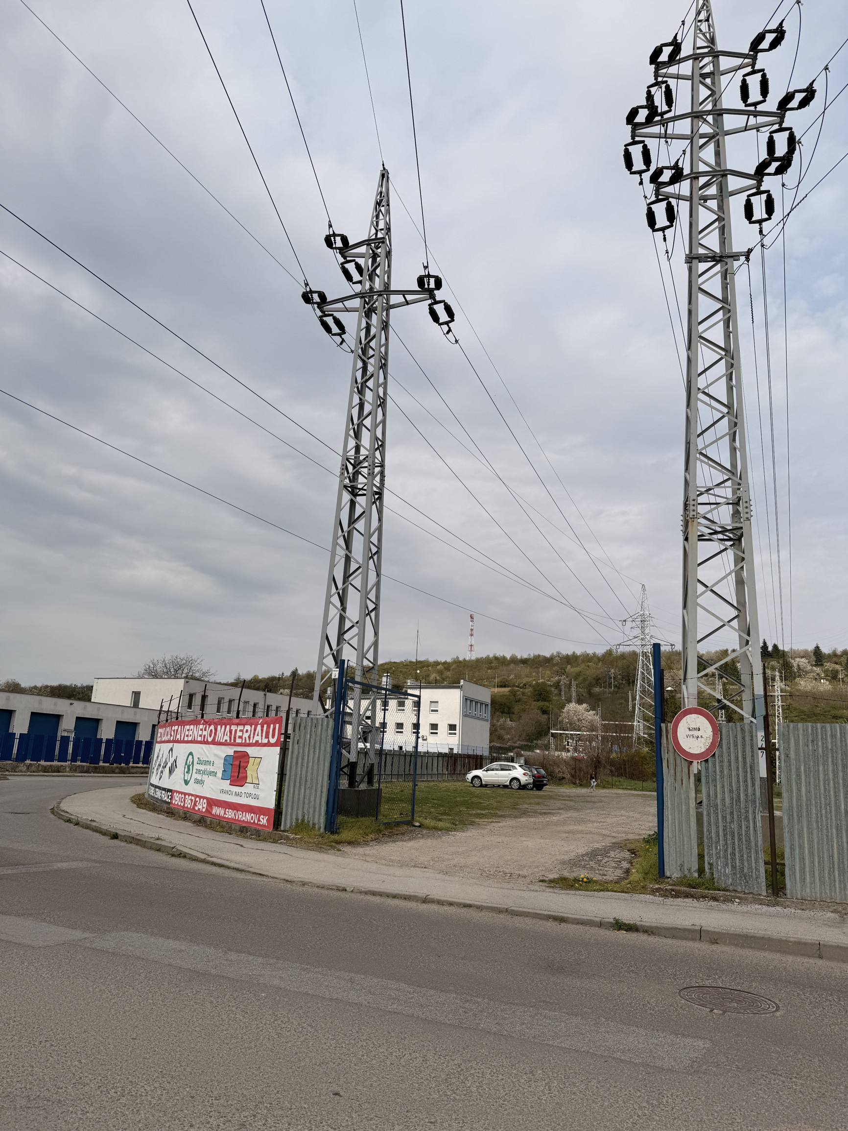 Priemyselný pozemok 2 500 m2 na Budovateľskej ul., Vranov n. T. na predaj