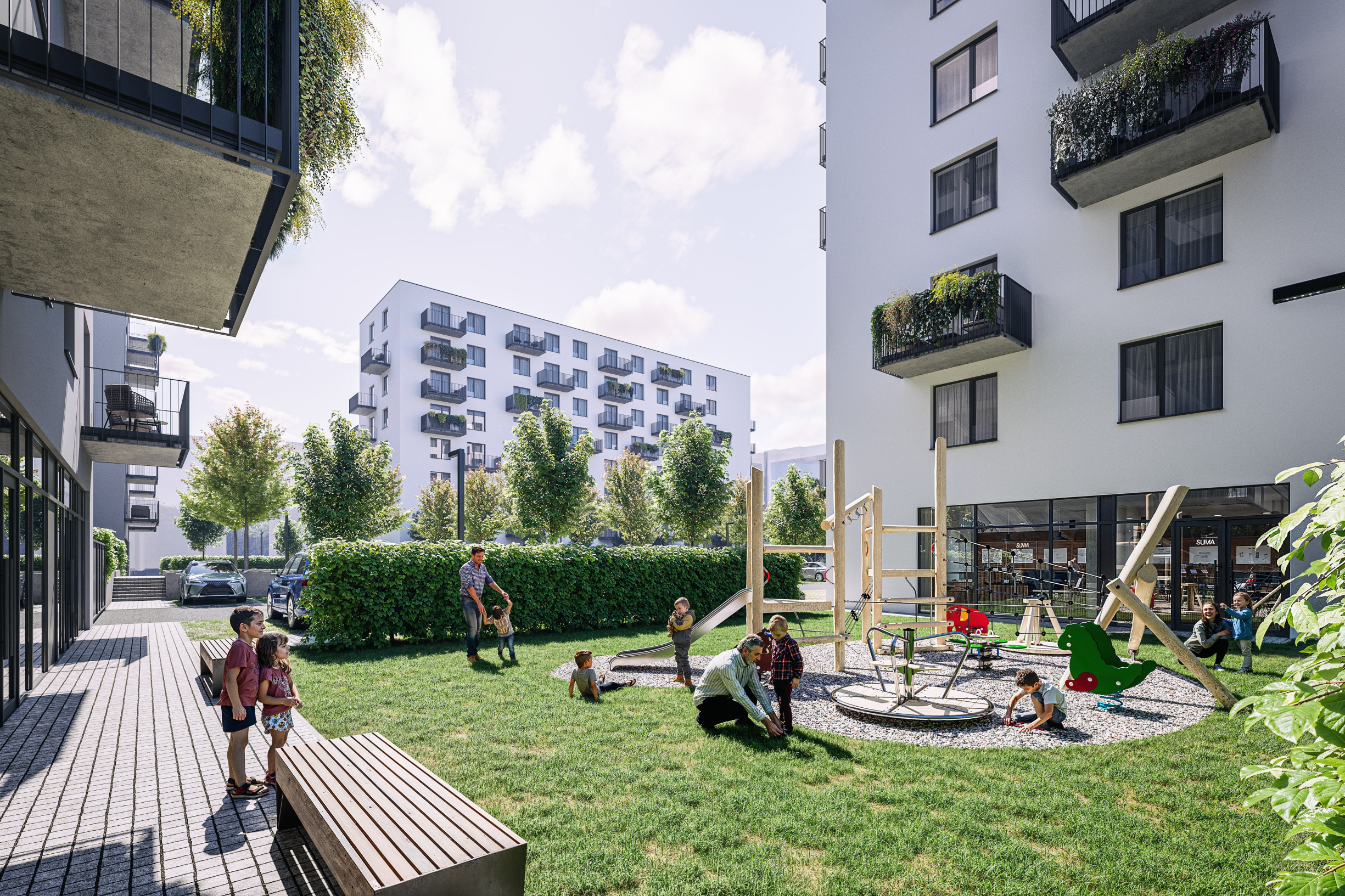 Ponúkame na predaj 3 izbové byty/apartmány v projekte PONTY, na Sekčove, vhodné aj investične
