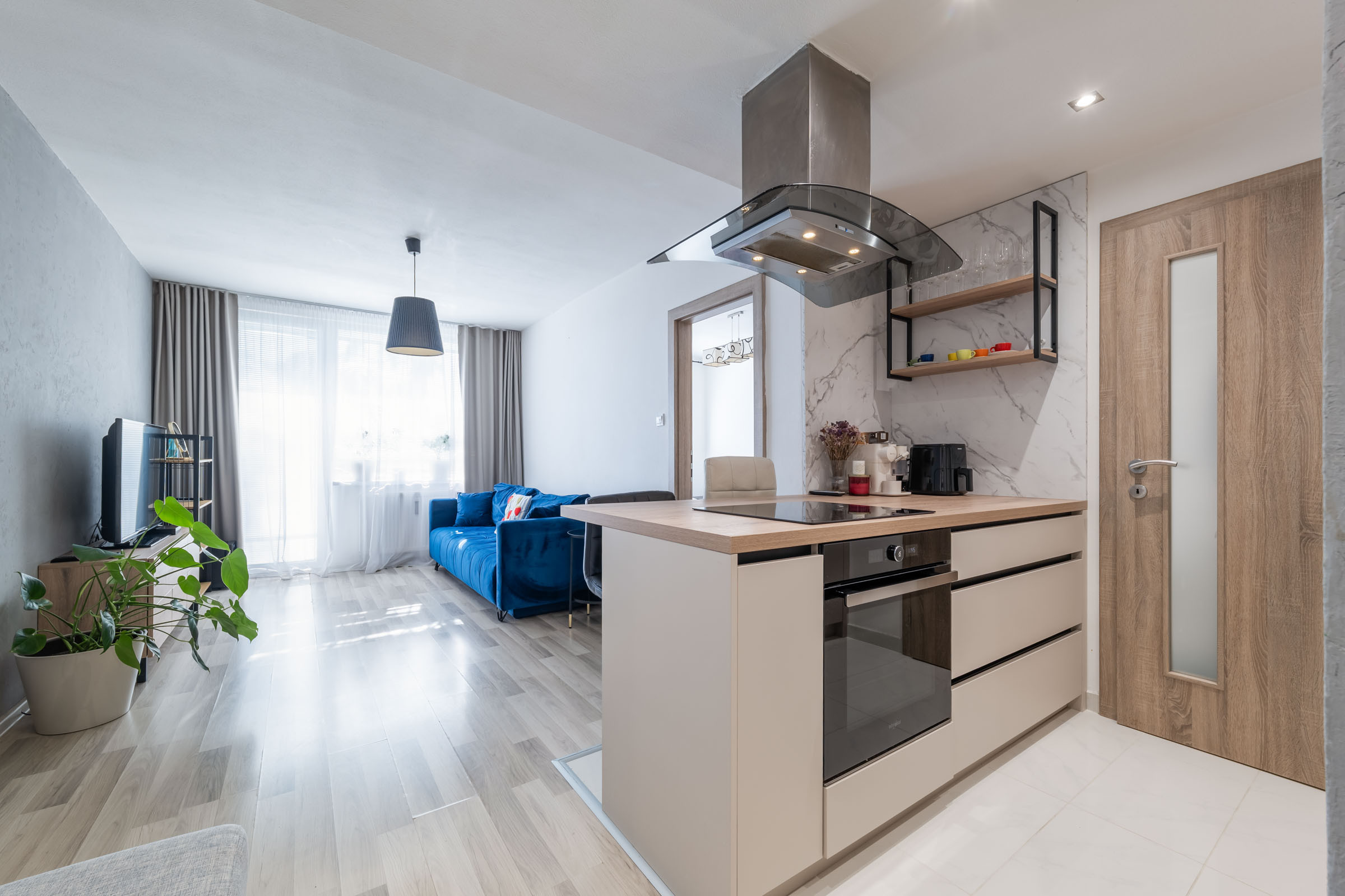 1,5-izbový, prenájom, 43 m2, loggia, Zombova, Košice - Sídlisko KVP