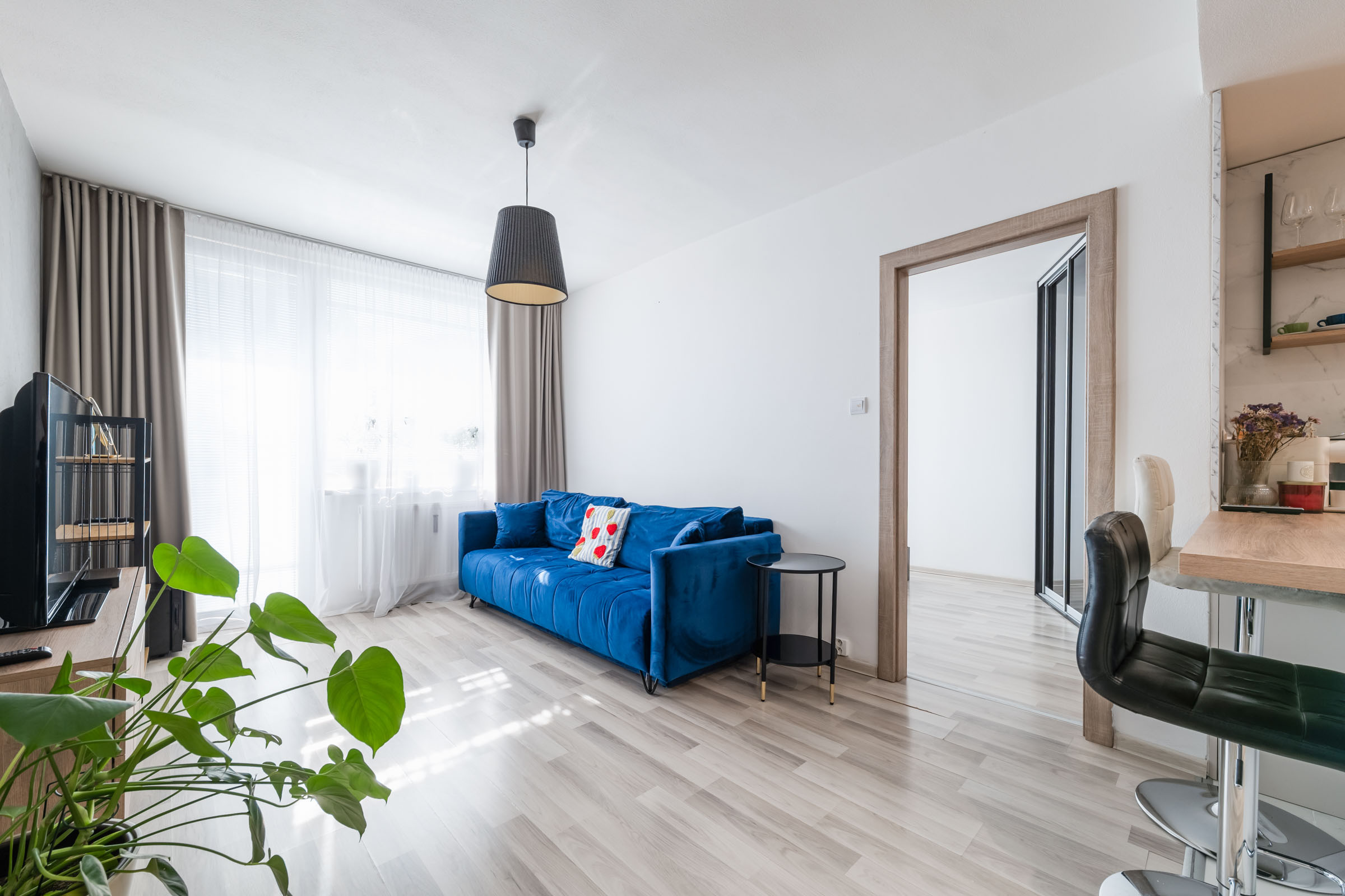 1,5-izbový, prenájom, 43 m2, loggia, Zombova, Košice - Sídlisko KVP