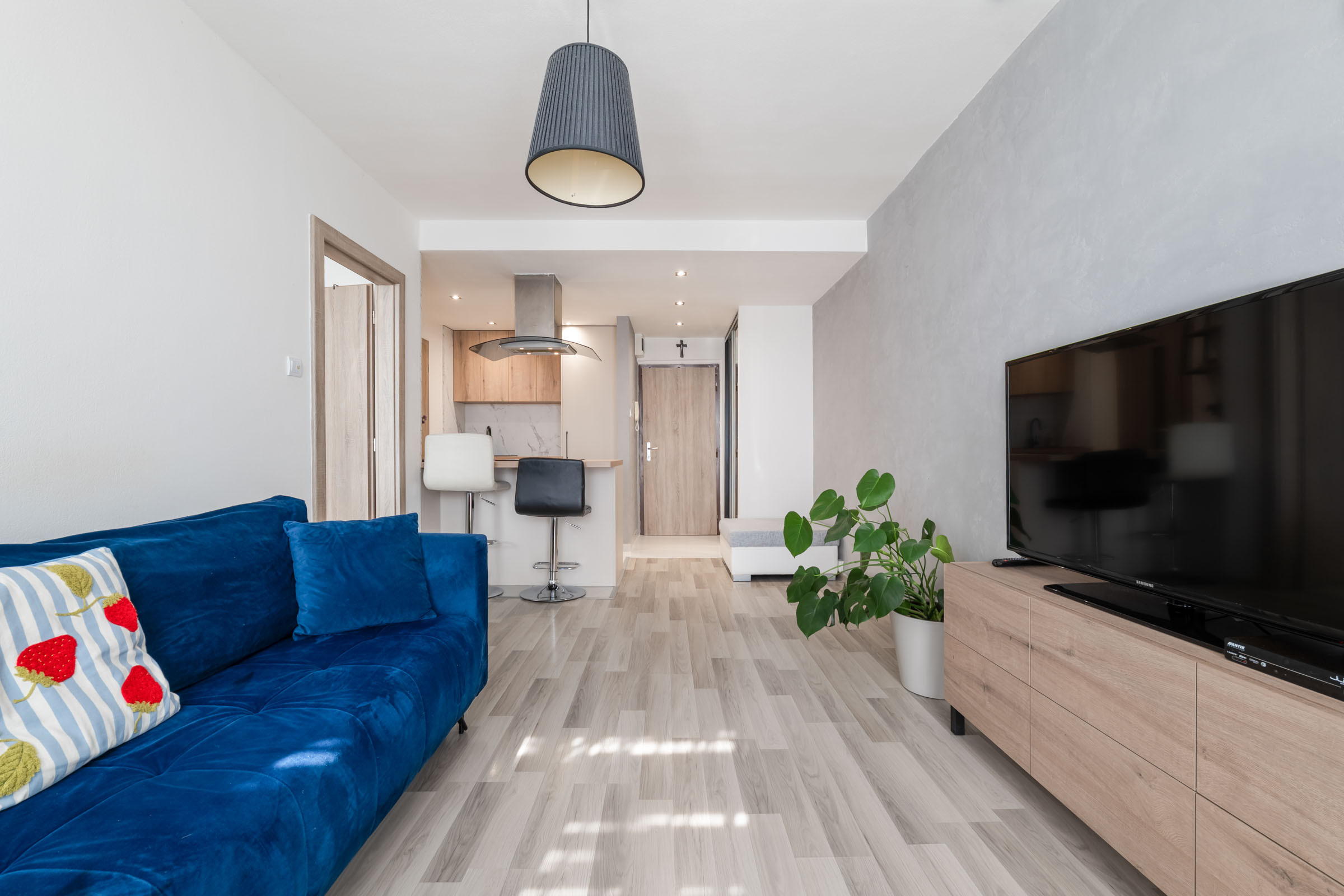 1,5-izbový, prenájom, 43 m2, loggia, Zombova, Košice - Sídlisko KVP