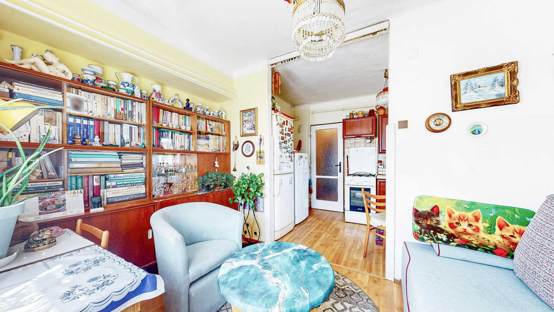 2,5 izb. byt s garážou a 2 záhradkami, Krupina
