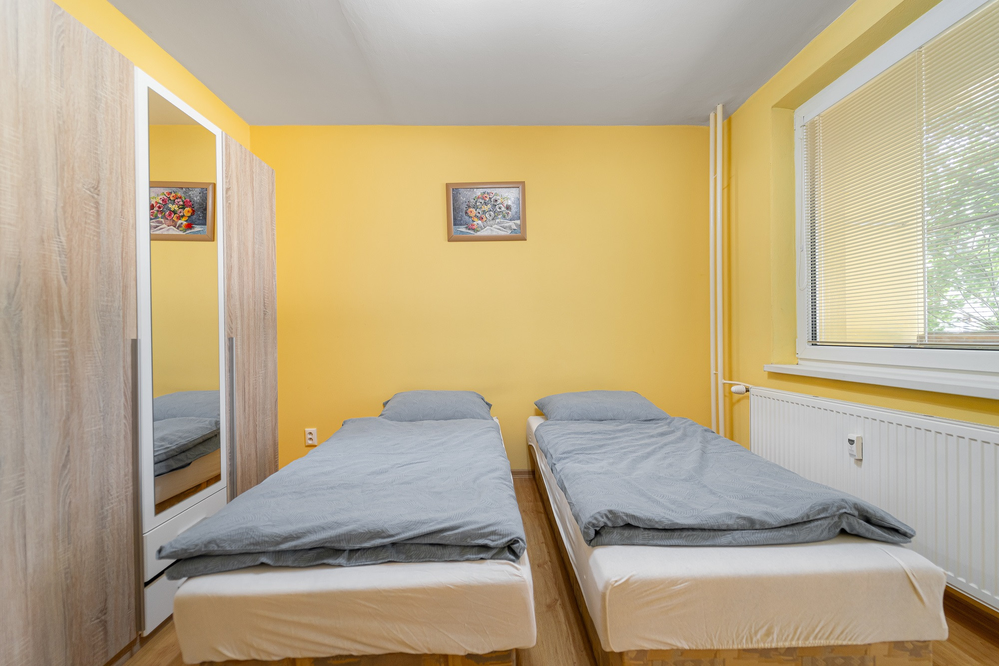 2 izbový byt, s 2 balkónmi