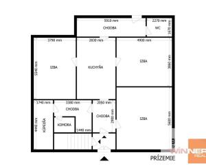 Exkluzívne na predaj rodinný dom vhodný aj ako investícia, priamo v centre mesta Banská Štiavnica