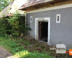 REZERVOVANÉ - Predaj  chatka s vínnou pivnicou, 49 m2 , Hontianske Trsťany- 6 km Dudince
