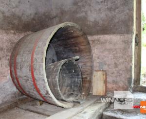 REZERVOVANÉ - Predaj  chatka s vínnou pivnicou, 49 m2 , Hontianske Trsťany- 6 km Dudince