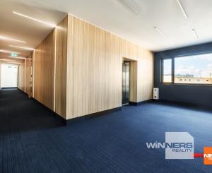 Reprezentatívny kancelársky/obchodný priestor v novostavbe v blízkosti centra mesta, 100 m2, parking, Dunajská, Košice