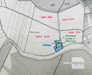 Na predaj veľký pozemok s rodinným domom, 583.292 m2, obec Nemčiňany, okres Zlaté Moravce