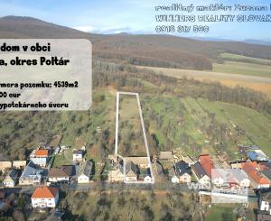 Cinobaňa - starší RD s pozemkom 4539m2