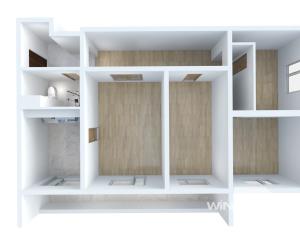 REZERVOVANÉ - Na predaj kompletne zrekonštruovaný 4-izbový byt, 93,30 m2, Lipského ulica, Bratislava-Dúbravka