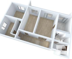 REZERVOVANÉ - Na predaj kompletne zrekonštruovaný 4-izbový byt, 93,30 m2, Lipského ulica, Bratislava-Dúbravka