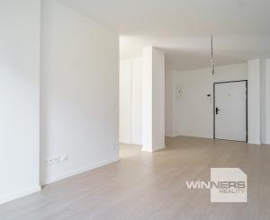 NA PREDAJ NOVOSTAVBA 2-izbový byt 62,38m2 s predzáhradkou, pivnicou a park. státím v projekte Prúdy, ul. Včelárska Trnava