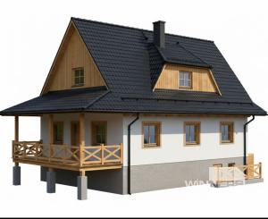 Stavebný pozemok s projektom na 5izbovú chatu a platným stavebným povolením