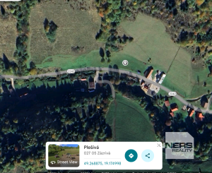 Stavebný pozemok s projektom na 5izbovú chatu a platným stavebným povolením