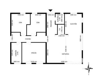 EXKLUZÍVNE NA PREDAJ: Rozostavaný rodinný dom v obci Ilija, okres Banská Štiavnica