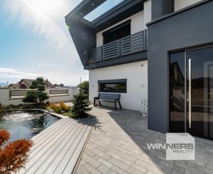 Exkluzívna novostavba rodinného domu, predaj, 650 m2 úžitková plocha, bazén, s kompletným zariadením, Polesná, Košice - Krásna, Na Hore