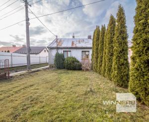 4-izbový rodinný dom, predaj, rozloha pozemku 1093 m2, Tyršova ulica, Sobrance