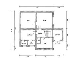 Dvojgeneračný RD  na predaj ● 5 izieb ● okrajová časť obce Veľká Ida