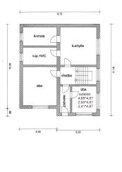 Dvojgeneračný RD  na predaj ● 5 izieb ● okrajová časť obce Veľká Ida