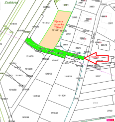Predaj investičného stavebného pozemku o výmere 786 m² – ulica Do Stávku,  Žilina – Trnové