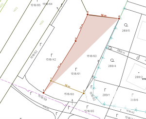 Predaj investičného stavebného pozemku o výmere 786 m² – ulica Do Stávku,  Žilina – Trnové