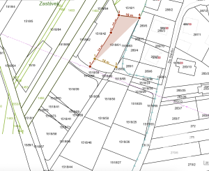Predaj investičného stavebného pozemku o výmere 786 m² – ulica Do Stávku,  Žilina – Trnové