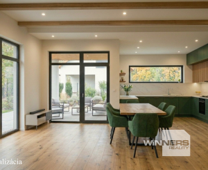 NA PREDAJ – Moderný 4-izbový rodinný dom s veľkou terasou a súkromím | Hontianske Nemce | pozemok 765 m²