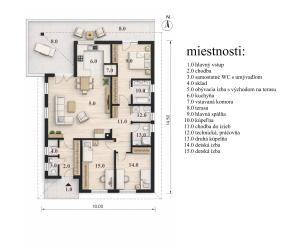 NA PREDAJ – Moderný 4-izbový rodinný dom s veľkou terasou a súkromím | Hontianske Nemce | pozemok 765 m²