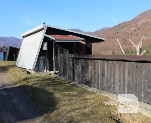 REZERVOVANÉ - Predaj  záhradnej chaty so záhradou 335 m2, krbom, Banská Bystrica-Riečka