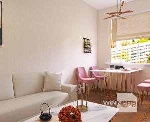 REZERVOVANÉ - Na predaj zrekonštruovaný 3-izbový s loggiou, 74,50 m2, Revúcka ulica, Bratislava-Nivy